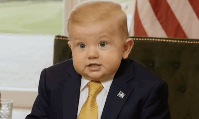 Diaper Diplomacy: Baby Trump in Scotland [Video]